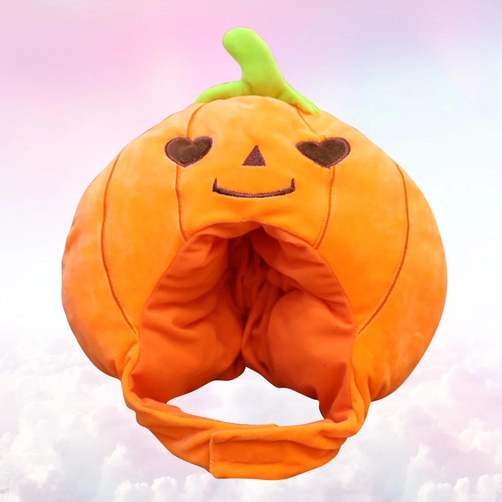 

Pumpkin Design Hat Witch Hat Pumpkin Headband Plush Toy Pumpkins Cosplay Halloween Accessories Hair Performing Supplies