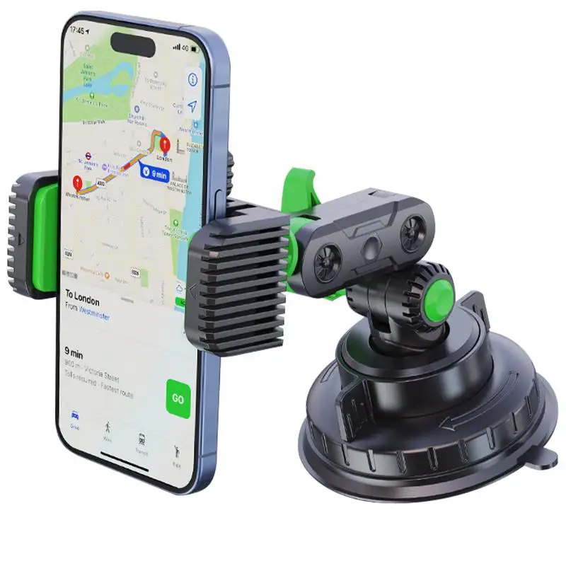 

Крепление на присоске для телефона для автомобиля, регулируемое крепление на присоске для лобового стекла телефона, подставка для смартфонов, дорожная база для мобильного телефона