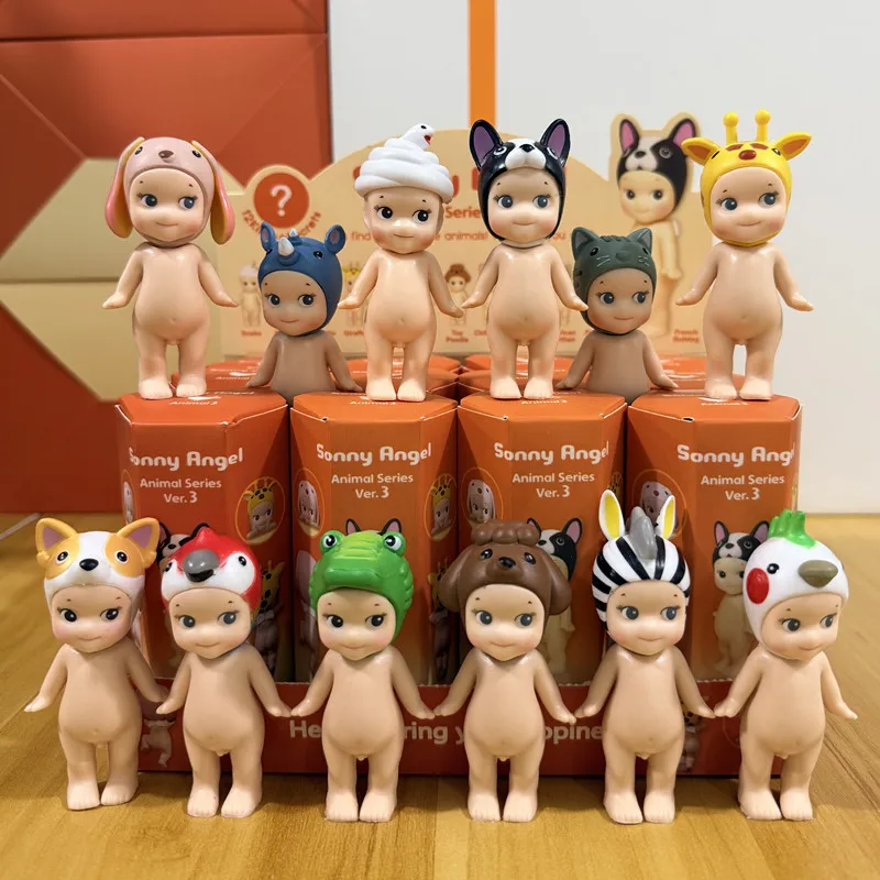Mini-Engel-Figur Tier-Stehfiguren-Serie Neue Tiergeneration 1, Generation 2, Generation 3, Generation 4 Blindbox Mystery Box – Detail 5