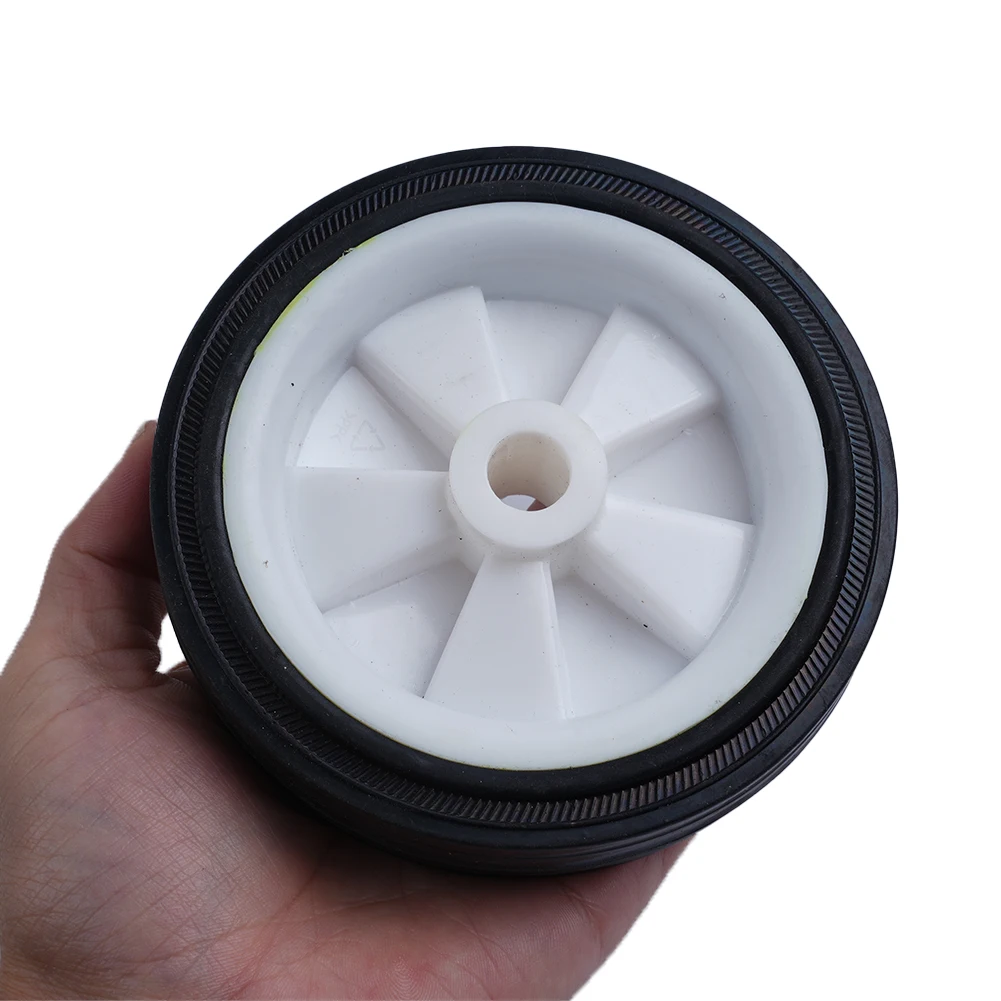 1 Pair Air Compressor Casters Wheels, Detachable Replacement Part, Heavy Duty Castor Solid Wheel,5Inch /6Inch