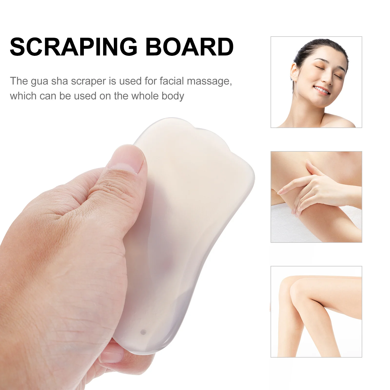 

1 шт., агатовая массажная скребковая доска, разные цвета, инструмент Гуа Ша для снижения боли в всем теле, Детокс, уход за ногами, шеей, плечами, лицом