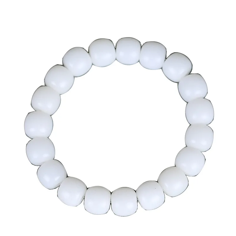 

Charcoal Roasted Cat Claw Bodhi Root Bracelets: White Bodhi Bead Wristbands for Women, Students & Meditation Gifts