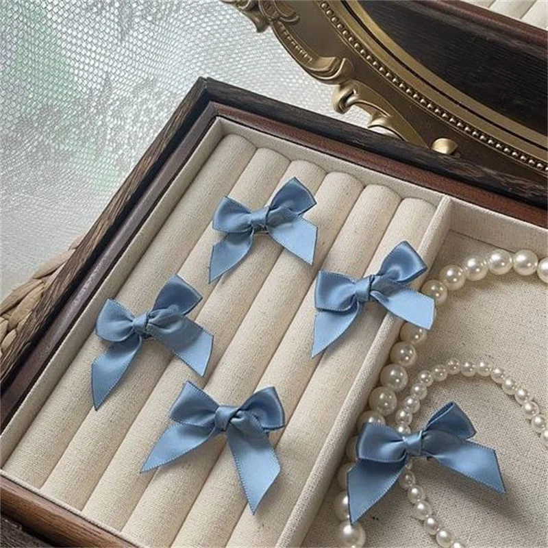 6Pcs/lot Bowknot Hair Clip Fashion Sweet Ballet Cute Girl Barrettes Lace Hairpin Girls Hair Accessories
