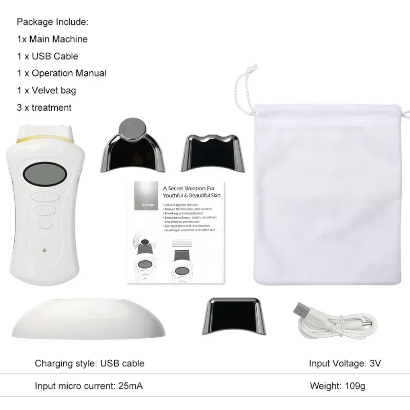 새로운 페이스 리프트 전기 도금 마스크 기계 미세 전류 활력 피부 퍼밍 주름 방지 스킨 케어 슬리밍 기계