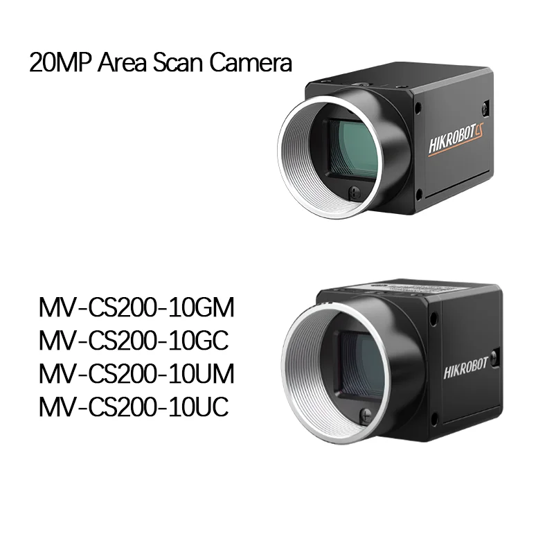 

Hikrobot MV-CS200-10GM/GC，MV-CS200-10UM/UC Industrial Camera，20MP Area Scan Camera