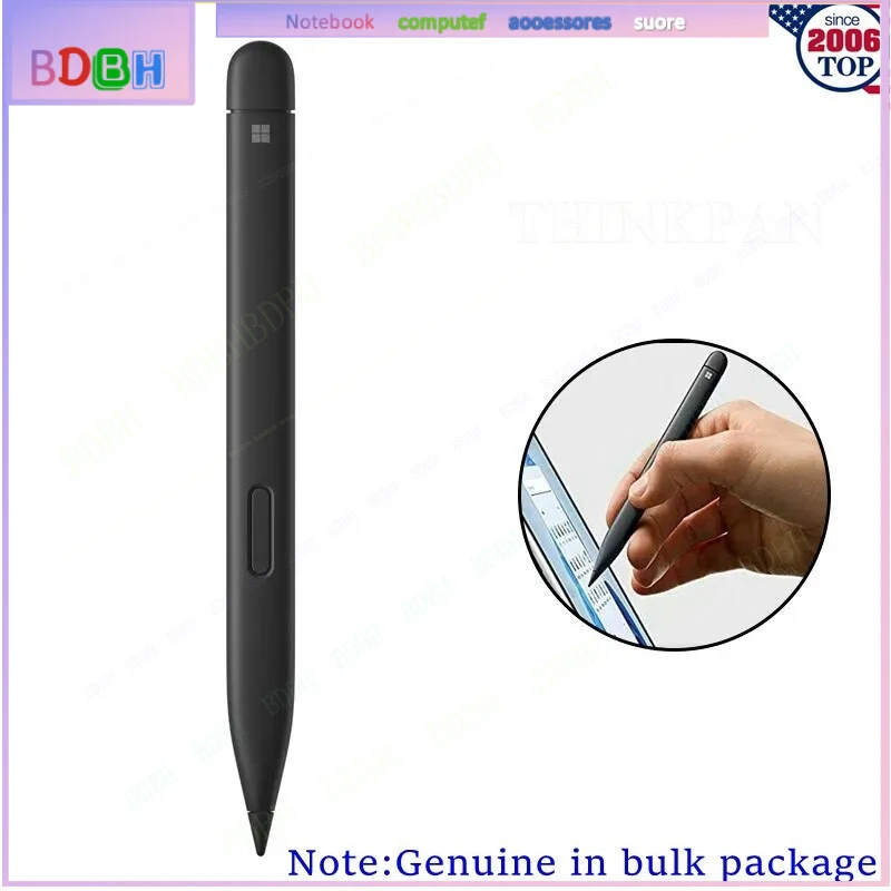 For Microsoft Surface Slim Pen 2 - Matte Black- Surface Pro/Laptop/Book/Studio