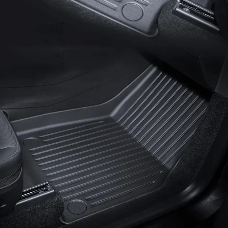 Für Tesla Model Y Juniper 2025 2026 TPE-Fußmatten Kofferraummatte Rücksitzlehnen-Schutz Allwetter-Zubehör – Detail 10