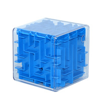 Educational 3D Cube Maze Puzzle Labyrinth Super Brain Toys For Kids Children Challenges Games Juegos IQ Inteligencia Niños