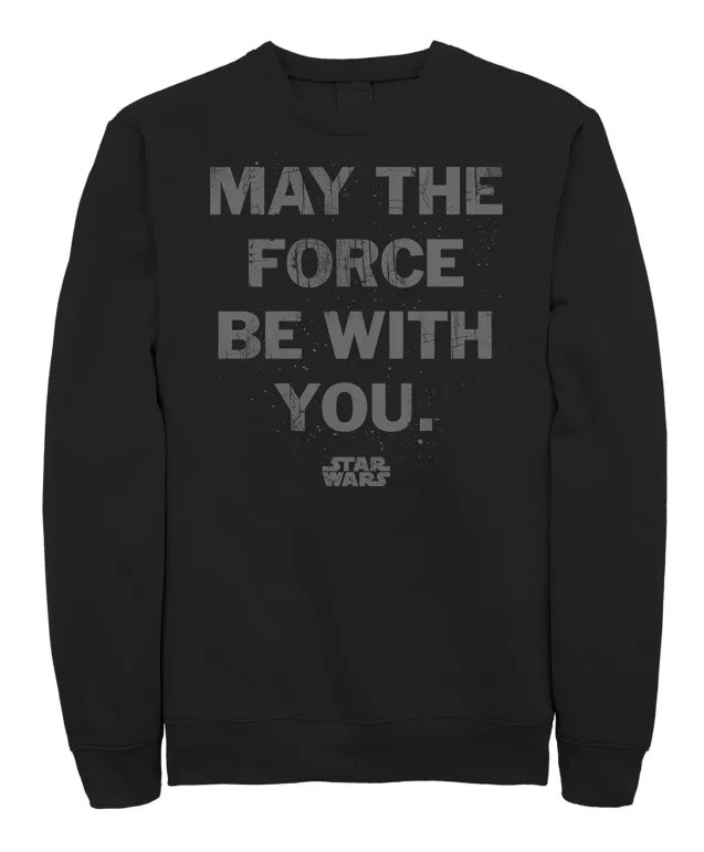 เสื้อสเวตเชิ้ตผ้าฝ้ายแท้พิมพ์ลายไซไฟสำหรับผู้ชายและผู้หญิงในฤดูใบไม้ร่วงและฤดูหนาวของสตาร์ วอร์ส