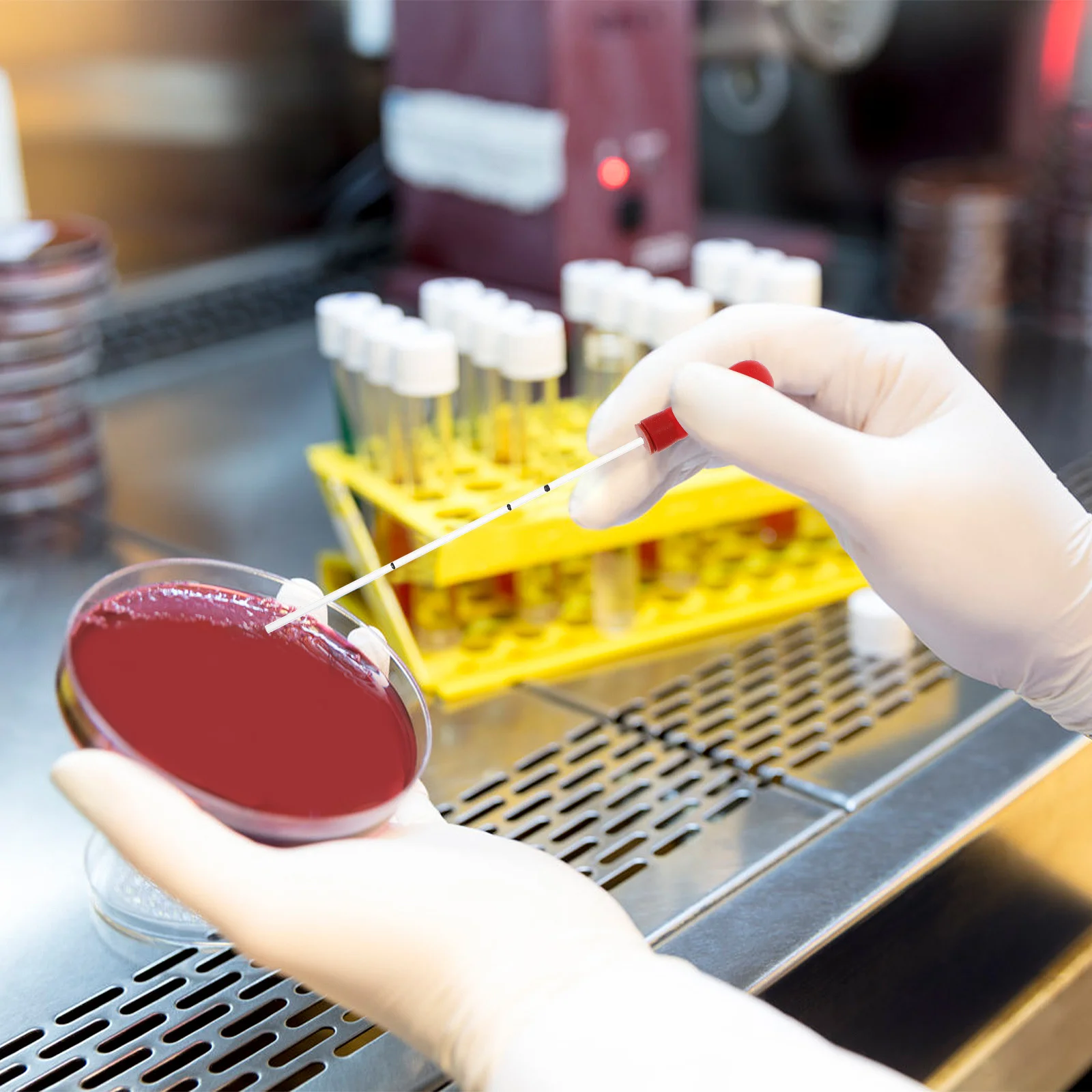 

1Set Glass Blood Collection Tube Disposable Straw Suction Head for Blood Sample Collection Sampling