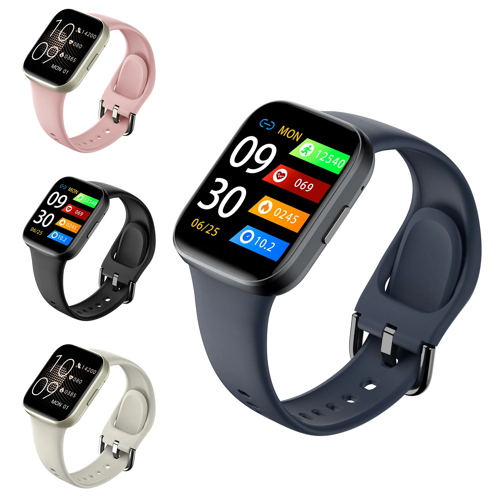 

Smart .83'' High-Clear Display Multiple Sports Modes Health Monitoring BT Call Smart Watches for Men