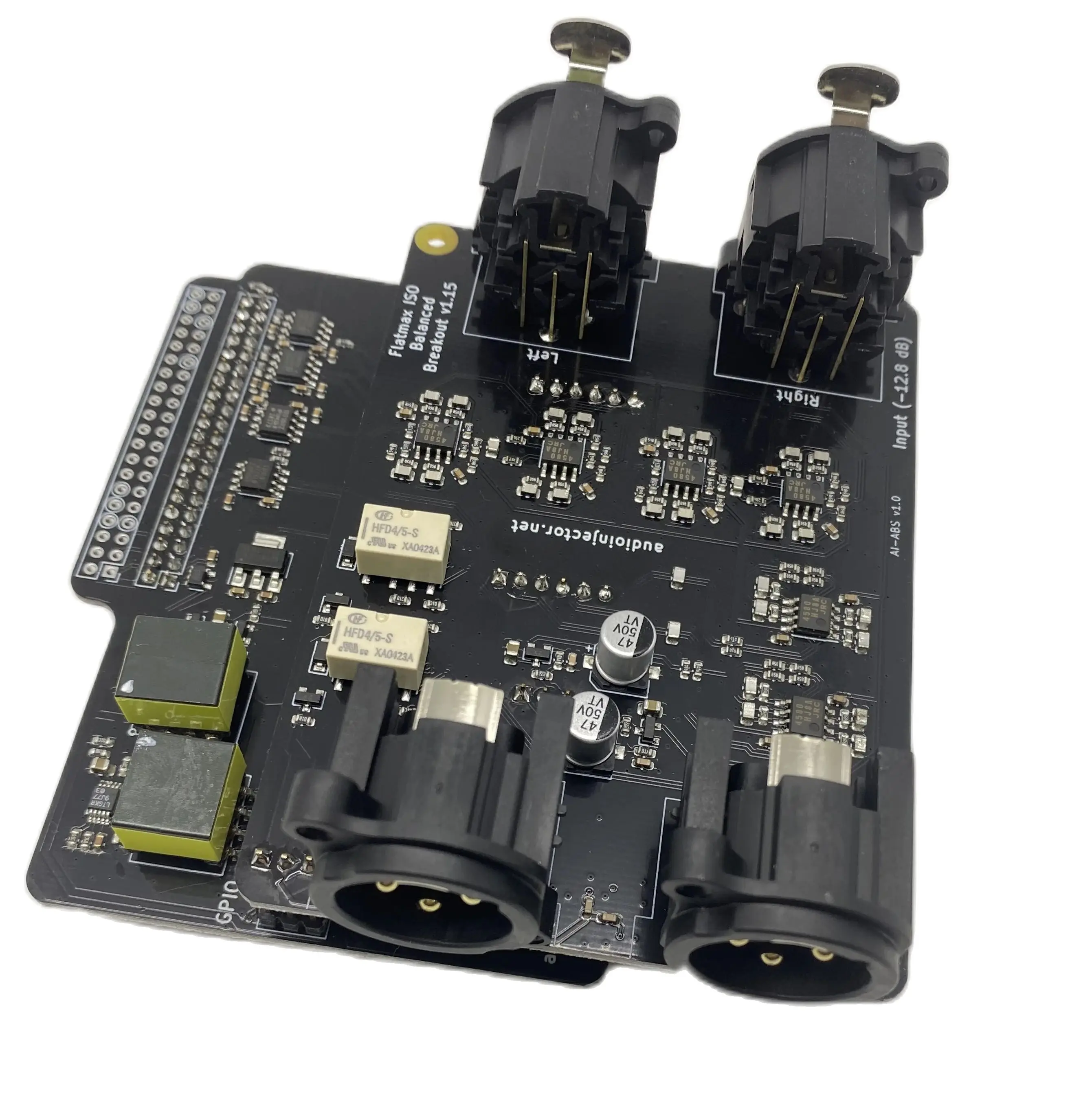 Audio Injector Balanced Xlr Preamplifier Sound Card For Raspberry Pi T Hifi Dac Audio Card Expansion Board For Raspberry Pi