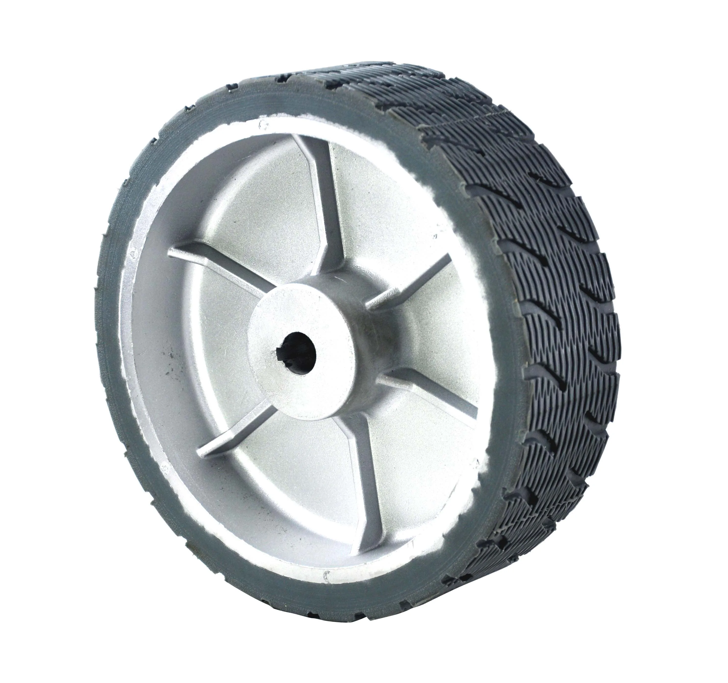 Source Factory Products 250X80mm  Aluminum Polyurethane Non-slip Caster Wheel  Sweeper Caster Wheel   Sweeper Driving Wheel