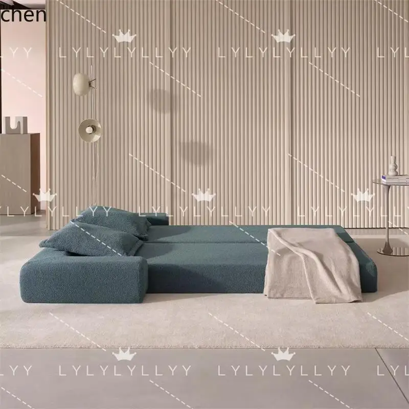 CZ folding module lazy sofa sitting area fully dismantled and washed fabric sofa bed double