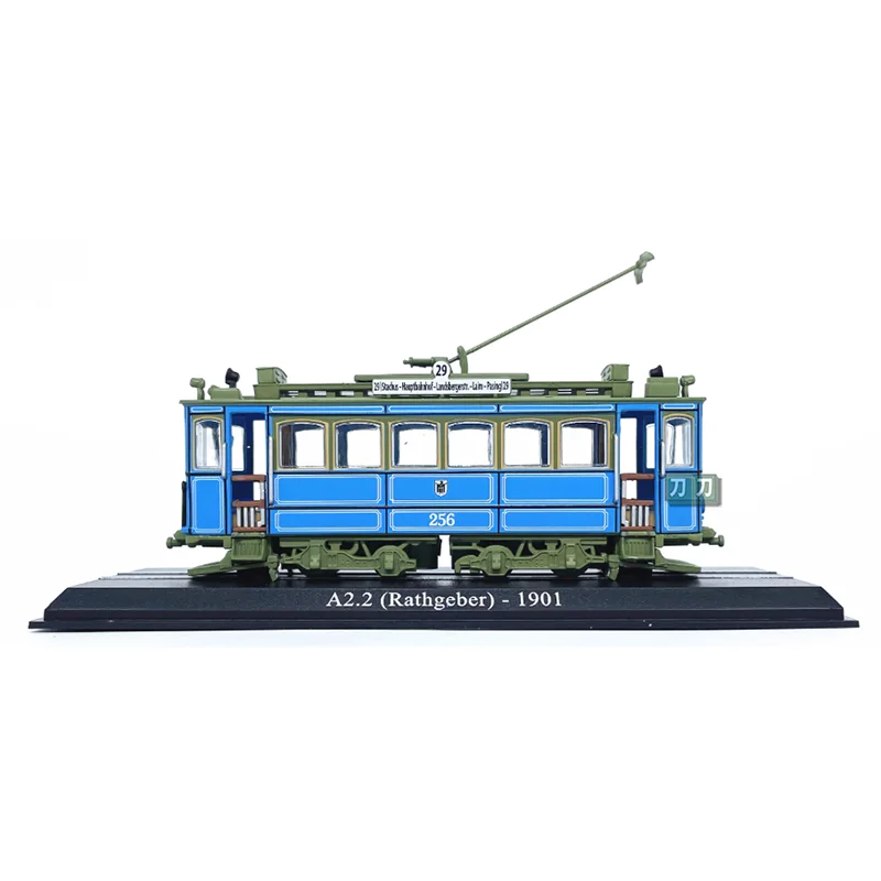 

ATLAS масштаб 1/87 Tram A2.2 Rathgeber-1901 пластиковая модель поезда Коллекционный декоративный предмет в подарок