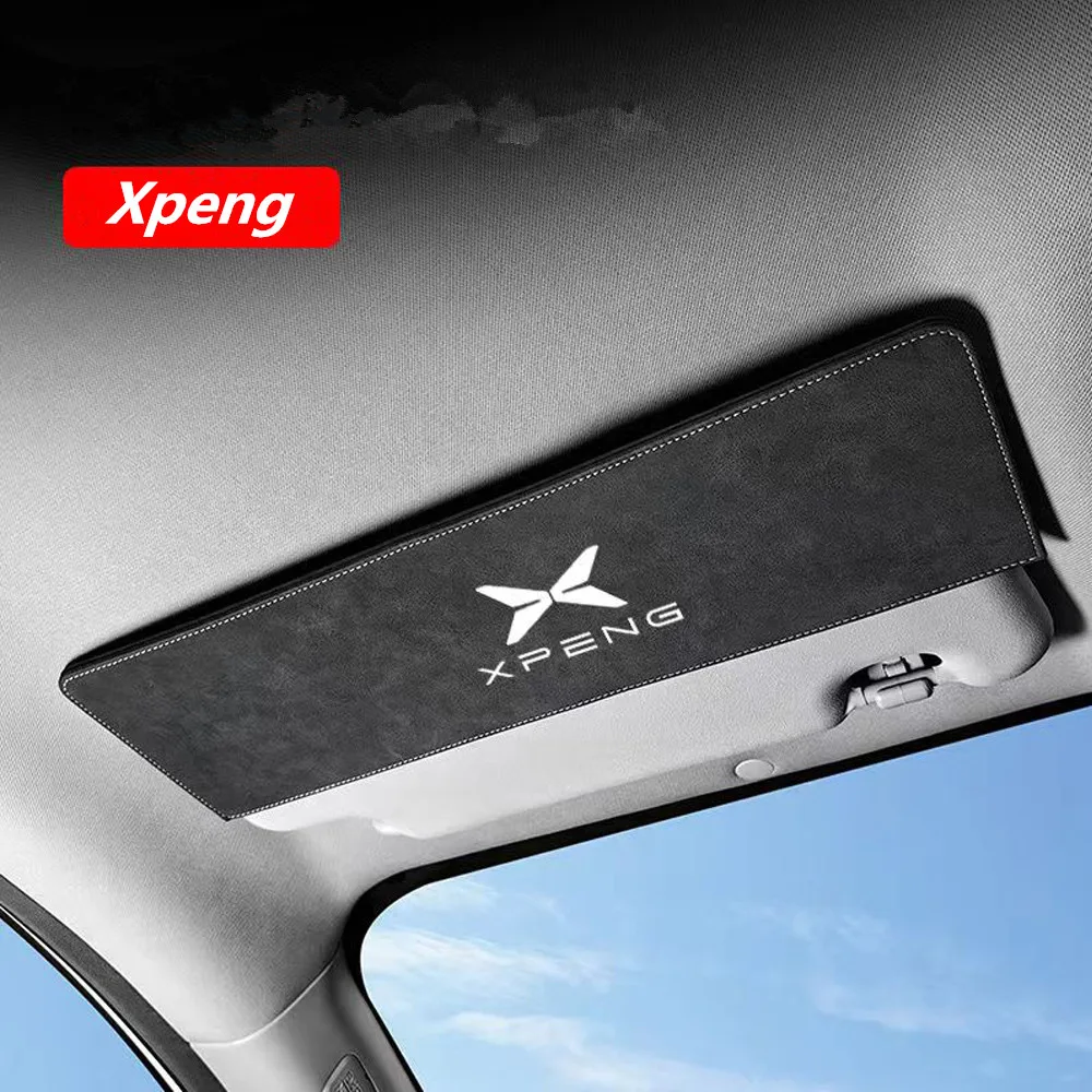 For Xpeng G9 Suede Sun visor Extension to Block Sun X9 P7 G6 P5 G3 Sunshade Modification Supplies