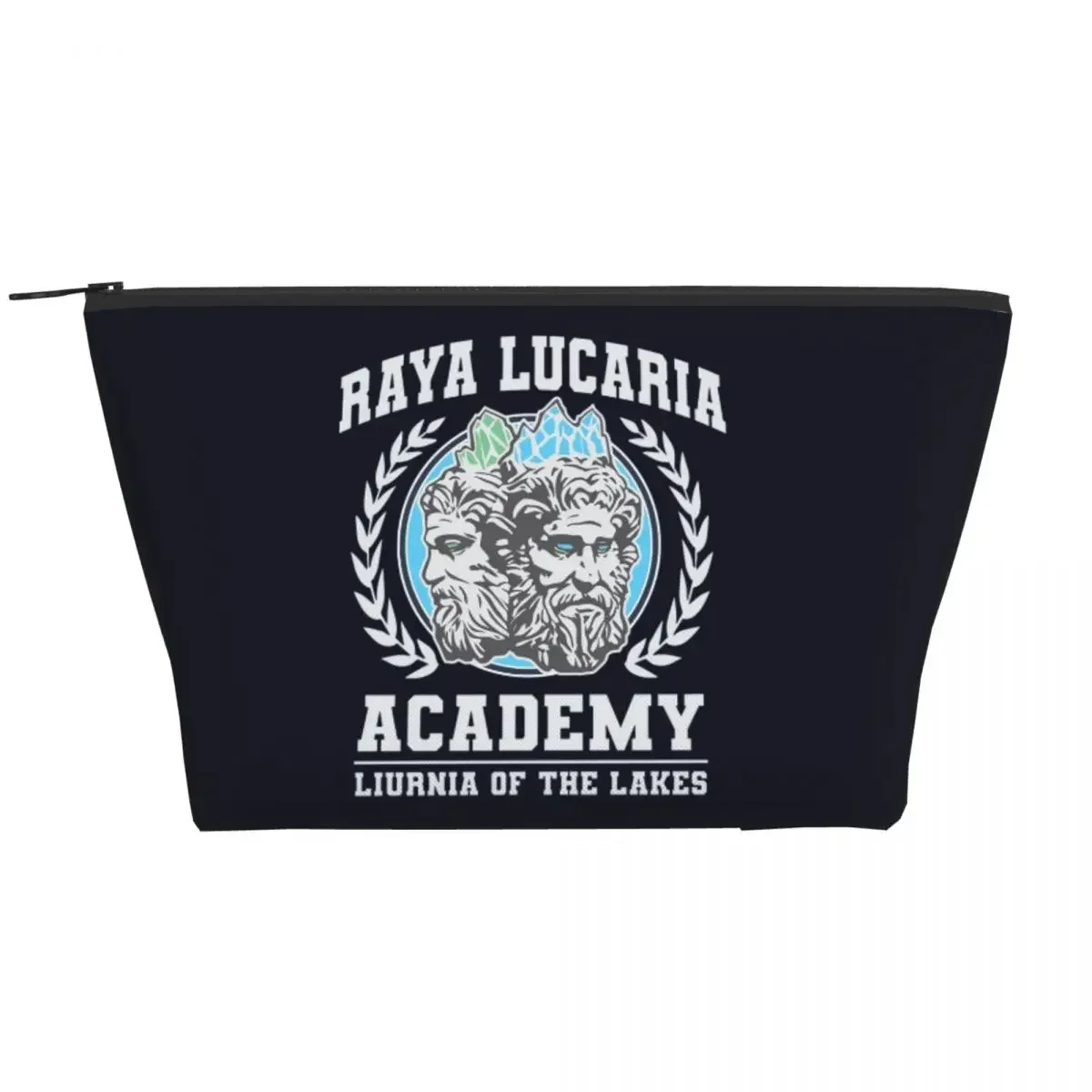 Raya Lucaria Academy School Makeup Bag for Women Cosmetic Bags Travel Toiletry Storage Pouch Organizer Dopp Kit Box
