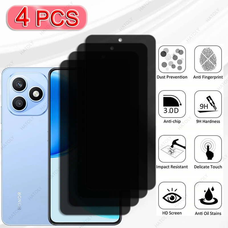 

Антишпионское стекло для Honor X8d Стеклянная защитная пленка для экрана для Honor X8d Антибликовое стекло Защитная пленка для объектива камеры для Honor X8d