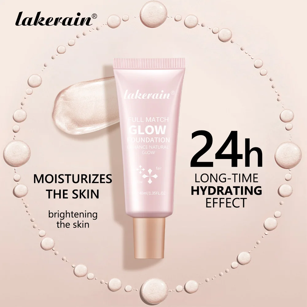 Lakerain Light Foundation Liquid Natural Concealer For Long Duration Waterproof Makeup And Contortion Highlights 4 Colors