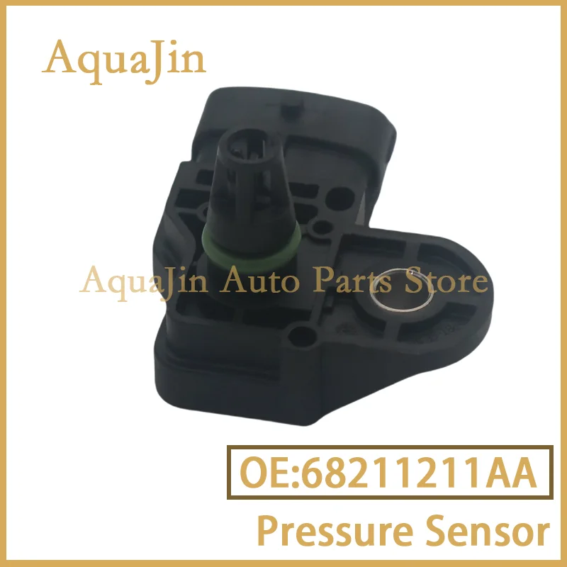 

68211211AA Датчик абсолютного давления в коллекторе MAP для Jeep Grand Cherokee Dodge Ram1500 1500 2014 ~ 2017, подходит для новых OEM автозапчастей