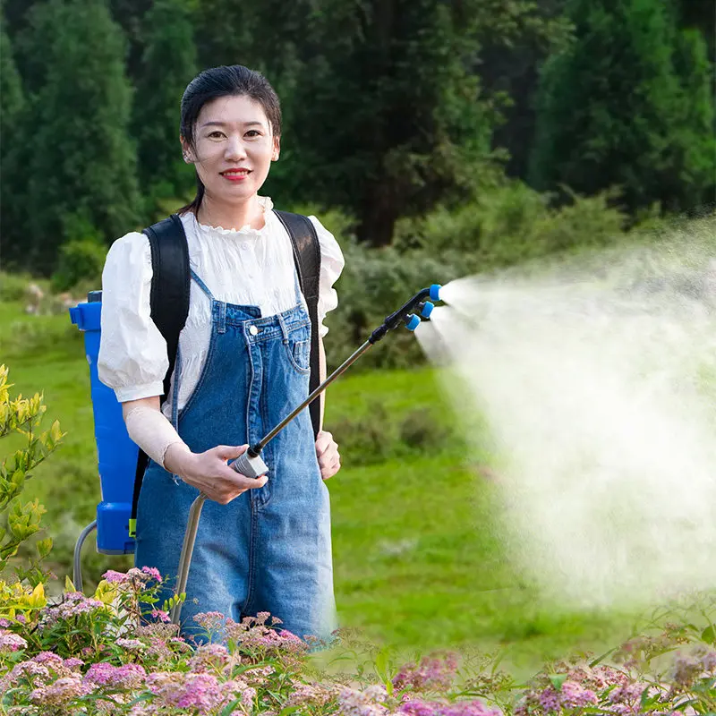 

Электрический опрыскиватель высокого давления с ранцевым креплением для дезинфекции и внесения пестицидов, эффективный инструмент для опрыскивания сельскохозяйственных культур