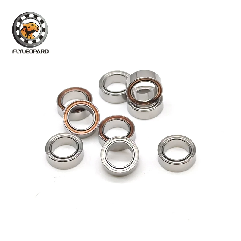 Rolamento R168ZZ 10PC 6.35x9.525x3.175mm Motor com blindagem dupla em miniatura R168 Z ZZ Rolamentos de esferas R168Z