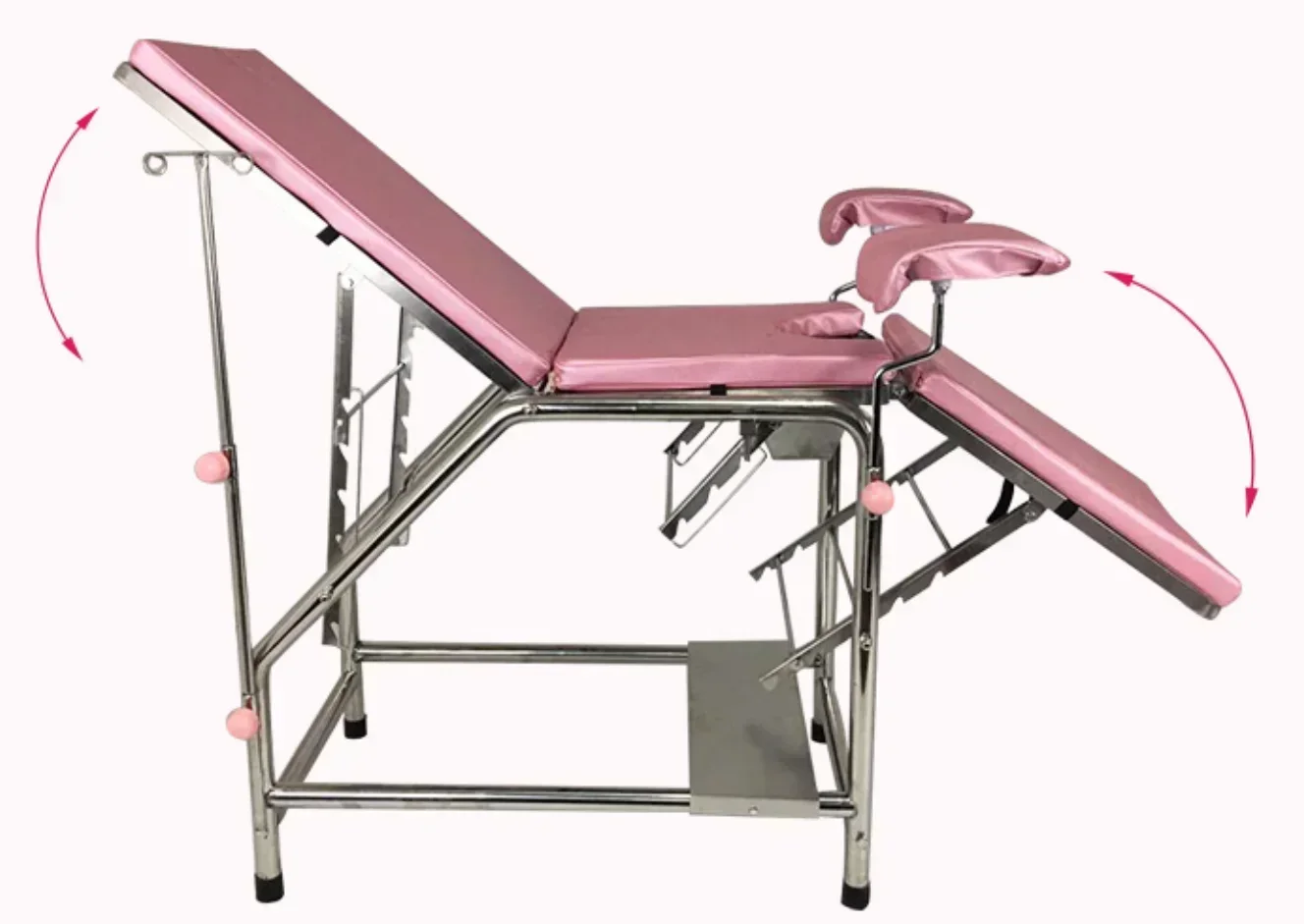 

Best Selling MT Medical Black Manual Gynecological Urological Examination Table Patient Table For Medical Practices