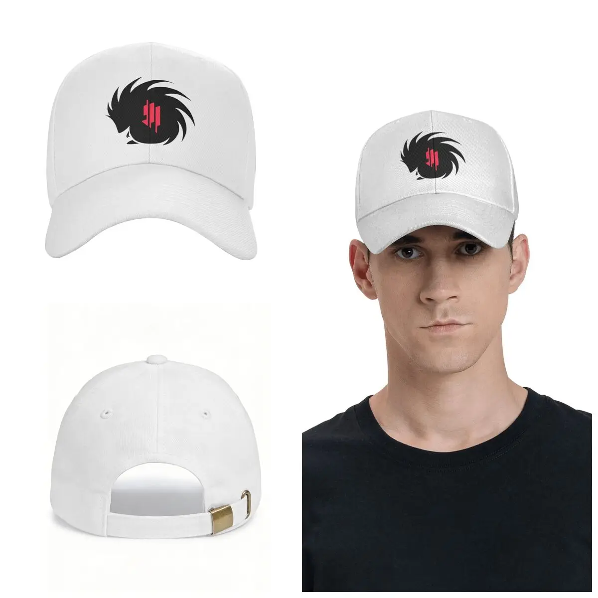 Skrillex - Don't Get Too Close Cap Fashion Casual Baseball Caps Adjustable Hat Unisex Baseball Hats Customizable Polychromatic