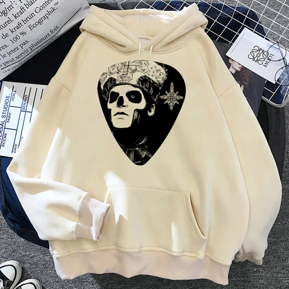 

Ghost Band hoodie casual wear kawaii graphic patterned soft fabric comic female sweatshirts winter athleisure funny Japanese