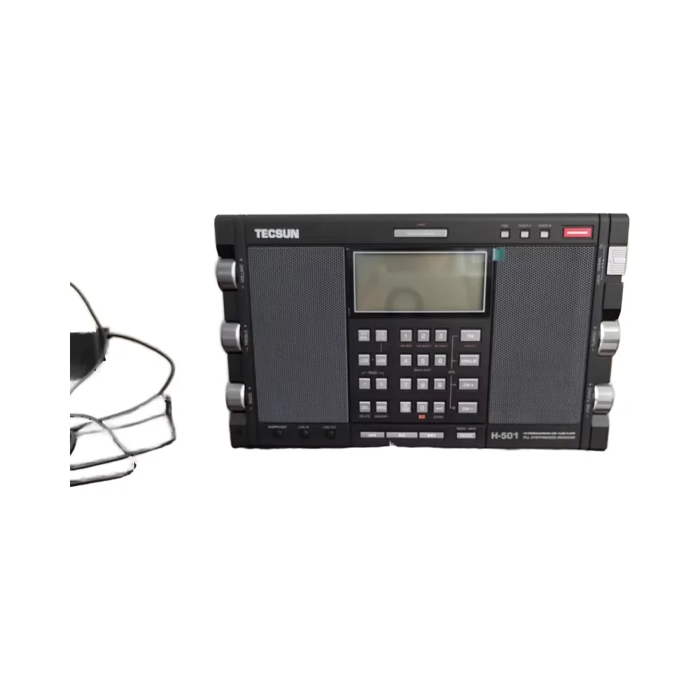 

Original H-501 Portable Stereo Radio Full Band FM SSB Radio Receiver Dual-Horn Speaker with Radio Music Player H501