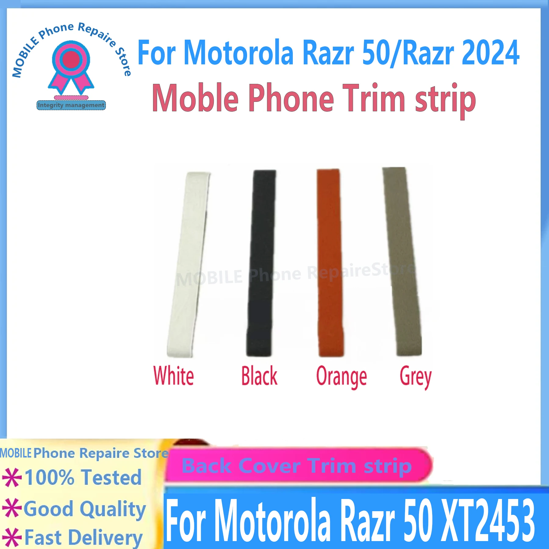 

Накладка на телефон Moto RAZR 50 XT2453 Накладка на внешний экран Складная поворотная крышка Гибкий кабель для Moto RAZR 2024