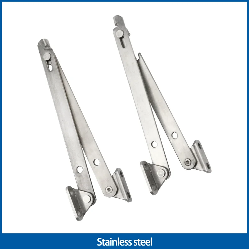 

Stainless Steel Telescopic Folding Hinge With Limit Device For Support Rod And Door Limit In Electrical Enclosure Cabinet