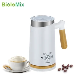 BioloMix NEW Automatic Hot and Cold Milk Frother Warmer per Latte, Foam Maker per caffè, cioccolata calda, espumador leche