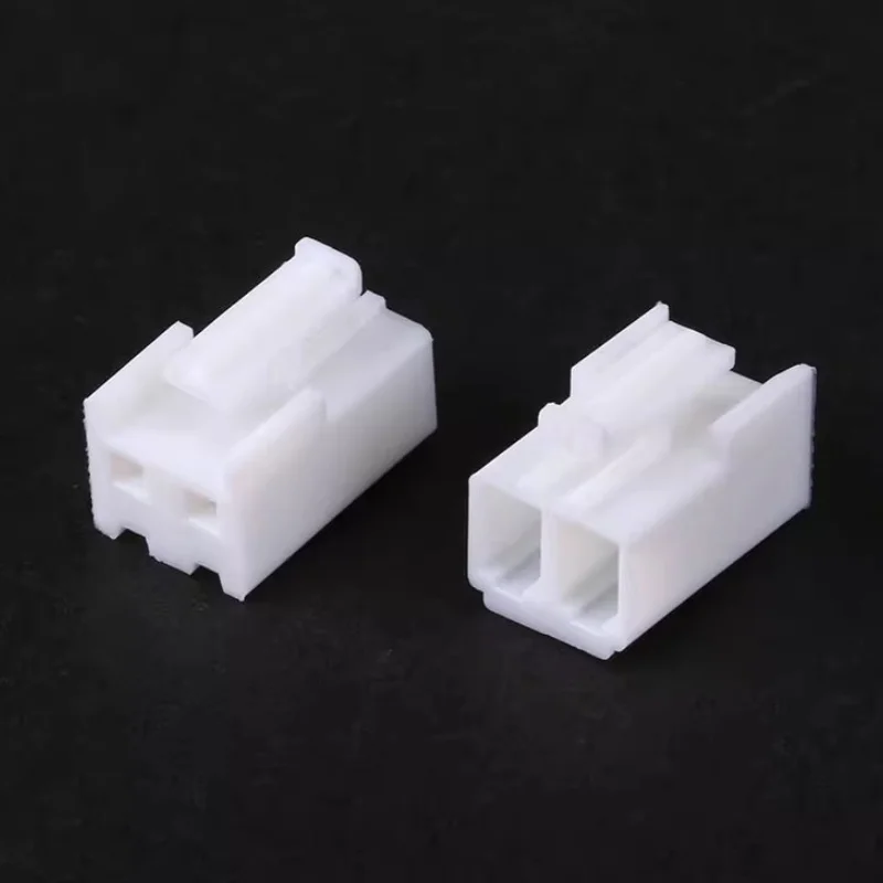 5-20pcs VH3.96mm spacing rubber shell plug 2P/3P/4P/5P/6P/7P/8P/9P/10P/12P white connector