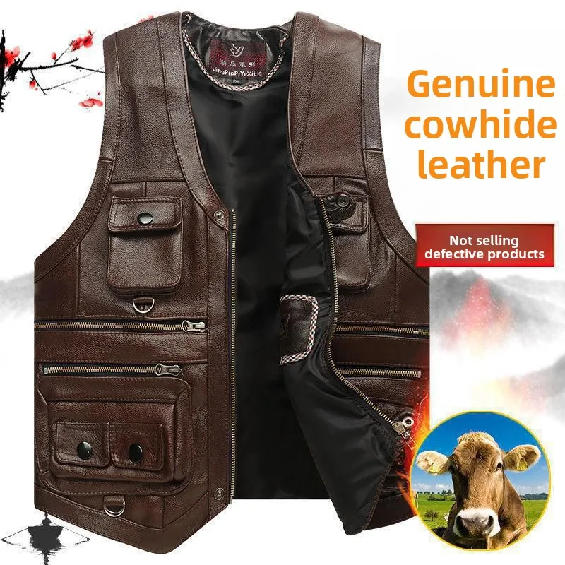 gilet-en-cuir-de-vache-veritable-pour-hommes-gilet-sans-manches-multi-poches-pour-la-chasse-en-plein-air-la-peche-la-photographie-les-vetements-decontractes