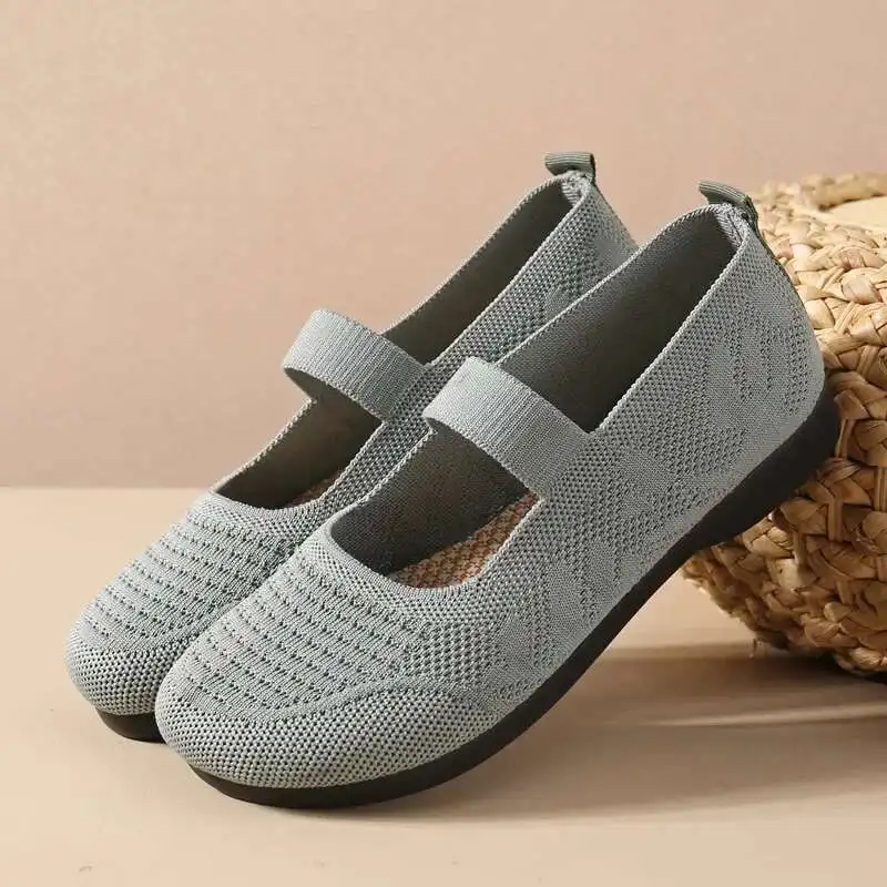 

Cloth Shoes For Women In Summer, New Comfortable And Casual Middle-Aged Elderly