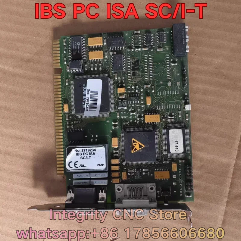 Used IBS PC ISA SC/I-T Acquisition Card 2719234, functional test normal