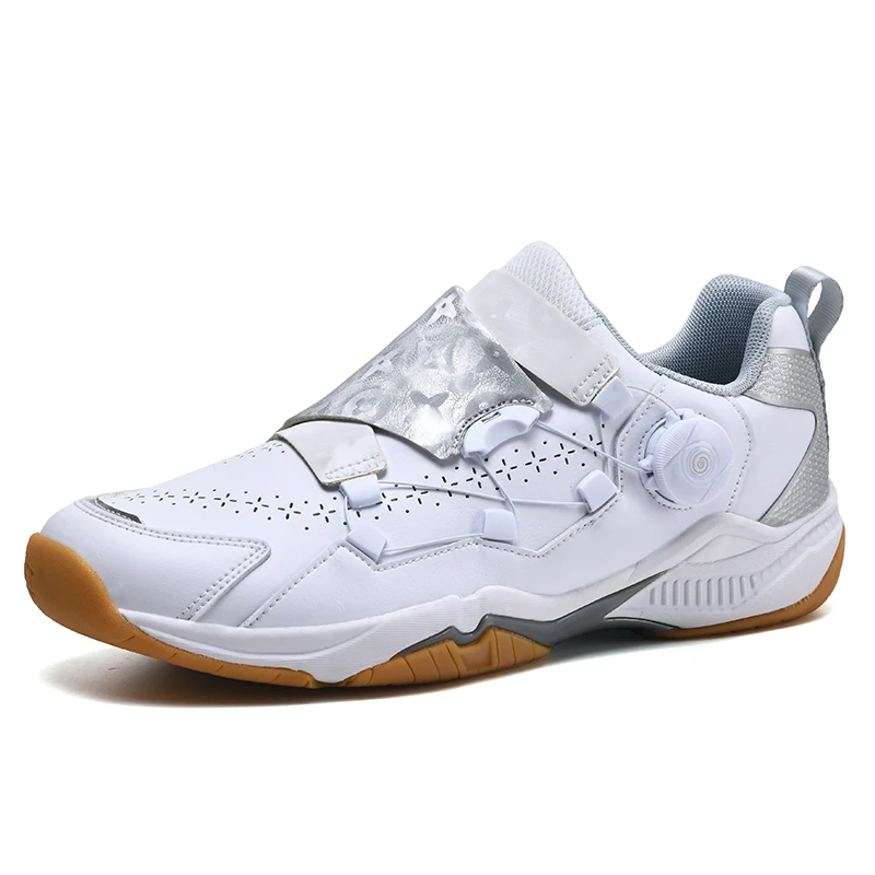 

New Luxury Indoor Court Shoes Unisex Badminton Sneakers Quick Lacing Table Tennis Shoe Brand Athletic Gym Shoe Outdoor Sneakers