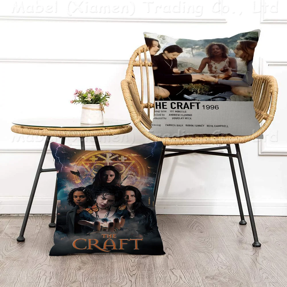 

Hot Rare Movie THE CRAFT Cushion Cover Decorative Pillow Sofa Home Decor Case Pillow Cases