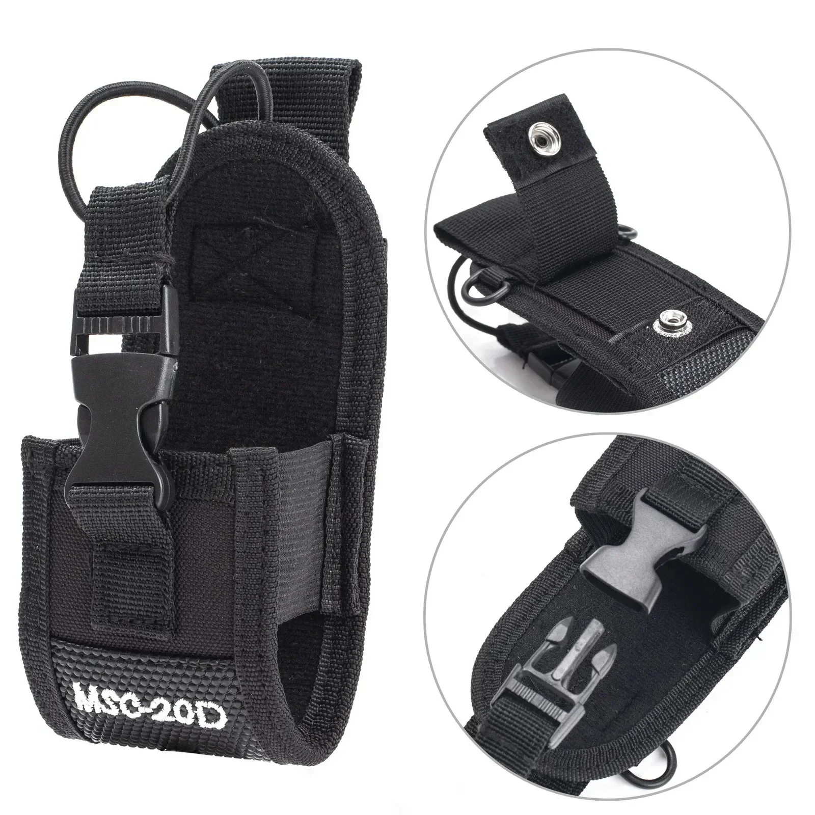 Bolsa cintura saco tático rádio walkie talkie caso para baofeng uv5r uv82 bf888S UV-9R tyt mototrola rádio em dois sentidos