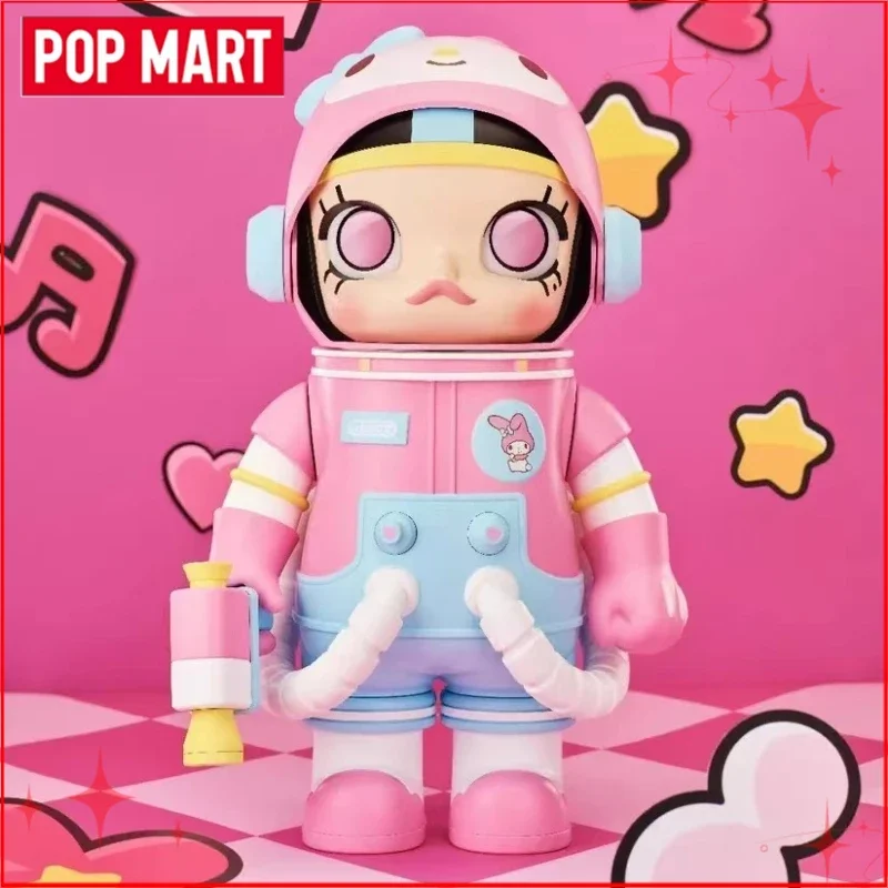 正規品 POPMART 400% サンリオファミリー MEGA SPACE MOLLY 可動フィギュア ブラインドボックス コレクタブル クリスマス 新年ギフト