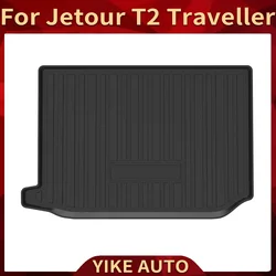 For Jetour T2 Traveller 2023-2024 Car Cargo Liner All-Weather TPE Non-slip Trunk Mats Waterproof Boot Tray Carpet Accessories