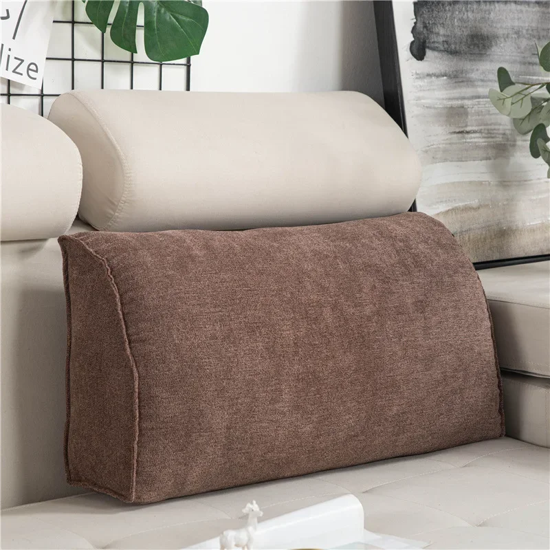 1PC Poduszka do czytania Sofa biurowa Poduszka nocna Poduszka podłogowa Poduszka klinowa Poduszka oparcia łóżka Krzesło biurowe Poduszka Home Decor