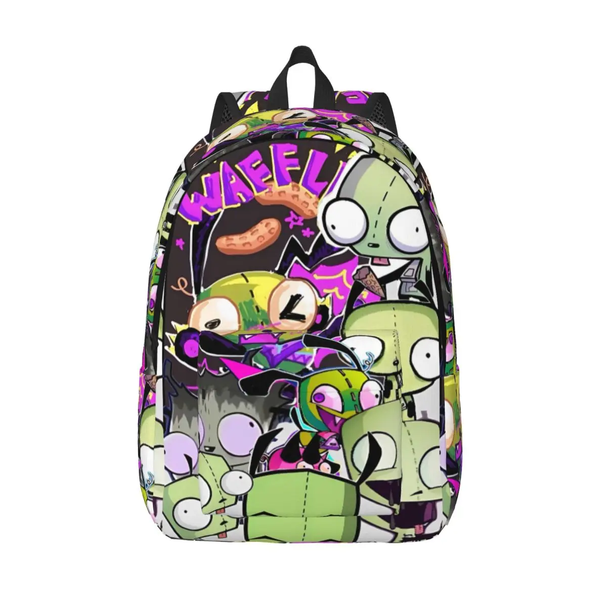 

Пользовательские I-Invaders Z-Zims забавные персонажи аниме рюкзак спортивные рюкзаки женские школьные сумки для отдыха рюкзак с принтом на заказ