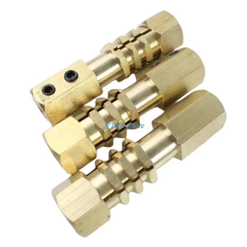 

U13C 99mm Long Copper Locking Chuck Adapter For Automotive Dent Removal Welding Guns