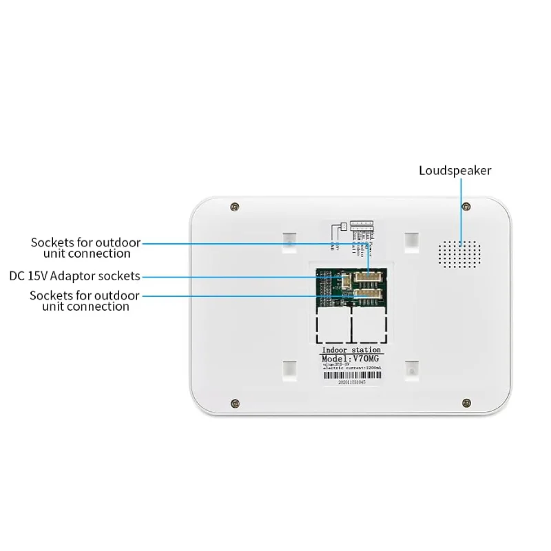 WIFI IP Building Video Intercom Network Cable Port TUYA Smart Life APP Video Doorbell For Home Security1080P RFID Unlock Camera