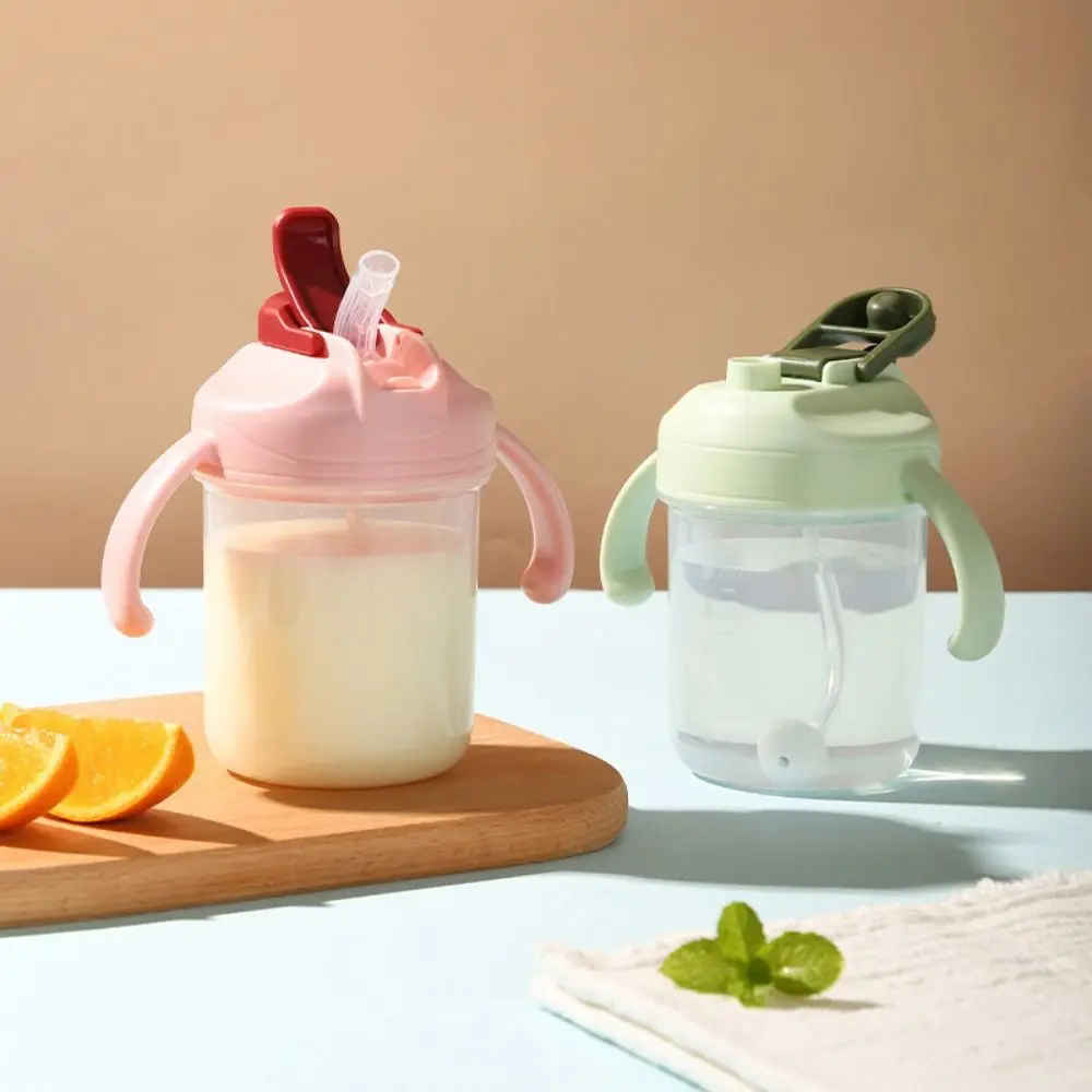 

Leak-proof Toddler Water Bottle Portable Drop-resistant Baby Straw Drinking Cup Anti-bloating Gravity Ball