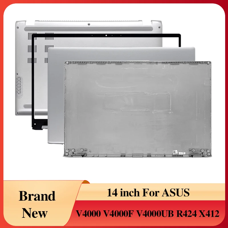 Laptop LCD Back Cover/Front Bezel/Hinges/Palmrest/Bottom Case For ASUS VIVOBOOK14 V4000 V4000F V4000UB R424 X412
