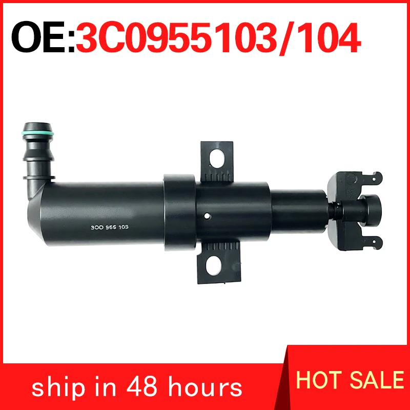 

3C0955103 3C0955104 for Volkswagen Passat Magotan Front bumper headlight washer nozzle headlight sprayer