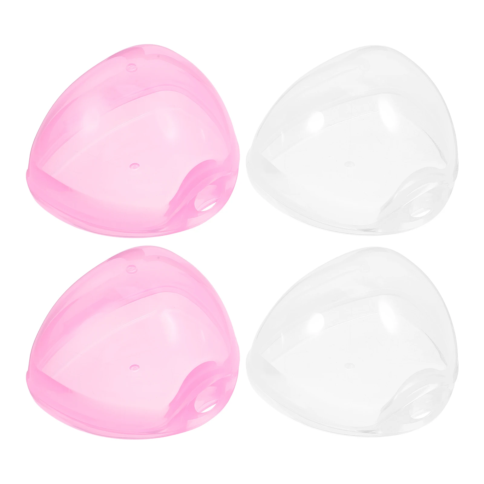 

4 Pcs Pacifier Box Baby Container Case Wet Wipes Holder for Storage Travel